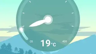 Digital Thermometer For Room Temperature screenshot