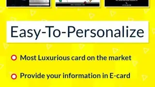 Digital Video Business Card Maker screenshot