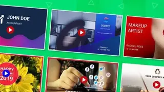 Digital Video Business Card Maker screenshot