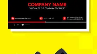 Digital Video Business Card Maker screenshot