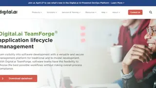 Digital.ai TeamForge screenshot