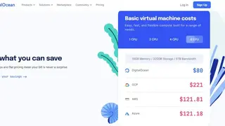 DigitalOcean screenshot