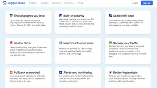 DigitalOcean App Platform screenshot