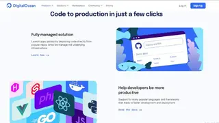 DigitalOcean App Platform screenshot