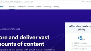 DigitalOcean Spaces screenshot