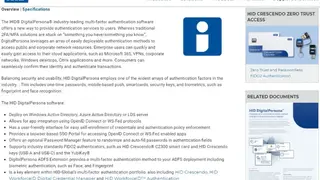 DigitalPersona screenshot
