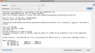 diglloydTools DiskTester screenshot