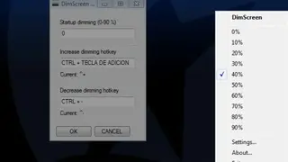 DimScreen screenshot