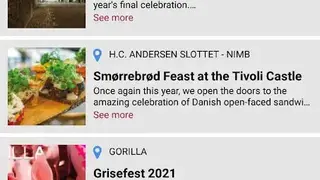 DinnerBooking screenshot
