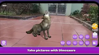 Dinosaur 3D AR screenshot