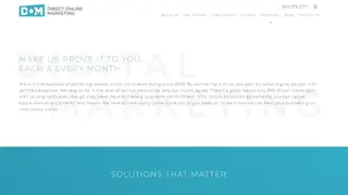 DIRECT ONLINE MARKETING screenshot