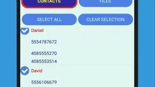 Direct Transfer Contacts/Files screenshot