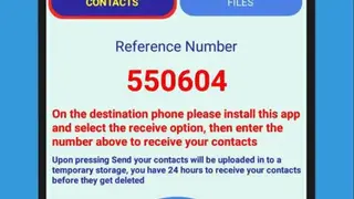 Direct Transfer Contacts/Files screenshot