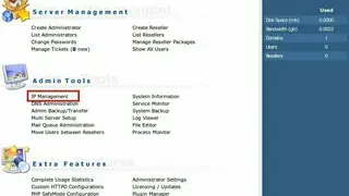 DirectAdmin screenshot