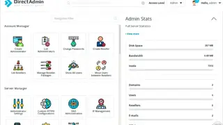 DirectAdmin screenshot