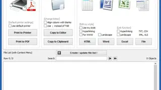 Directory List & Print screenshot