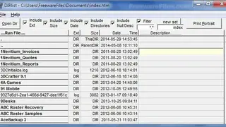 DirList screenshot
