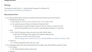DiscImageCreator screenshot