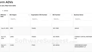 DisclosureTrack screenshot