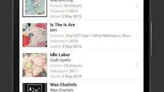 Discogs screenshot