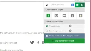 Disconnect Search screenshot
