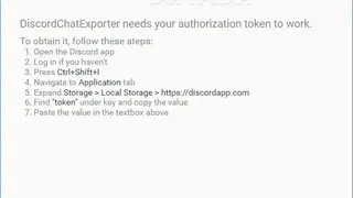 Discord Chat Exporter screenshot