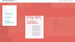 Discover.typography screenshot