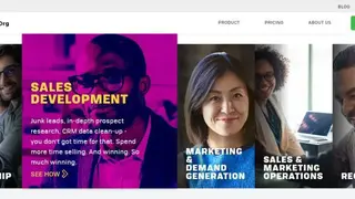 DiscoverOrg screenshot