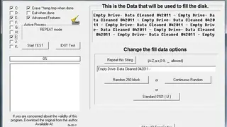 Disk Test screenshot
