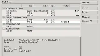 DiskCryptor screenshot