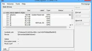 DiskCryptor screenshot