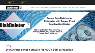 Diskdeleter screenshot