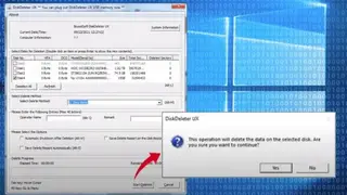 Diskdeleter screenshot