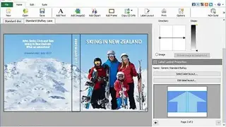 Disketch Disc Label Software screenshot