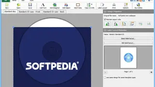 Disketch Disc Label Software screenshot