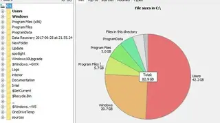 DiskReport screenshot