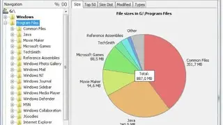 DiskReport screenshot