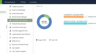 DiskSpace screenshot