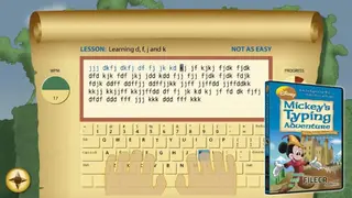 Disney Mickey’s Typing Adventure screenshot