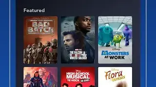 Disney+ screenshot