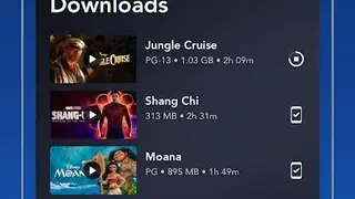Disney+ screenshot