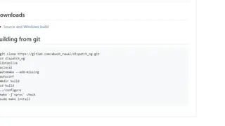 Dispatch_ng screenshot