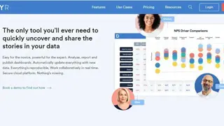 Displayr screenshot