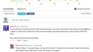 Disqus screenshot