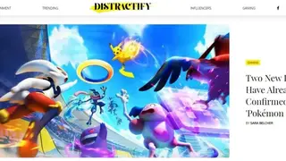 Distractify screenshot