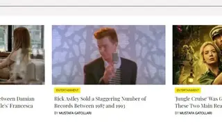 Distractify screenshot