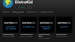 DistroKid screenshot