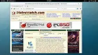 DistroWatch screenshot