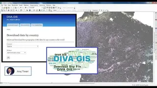 Diva GIS screenshot