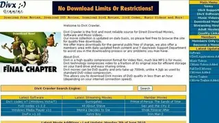 DivxCrawler screenshot